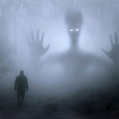 ghostly apparition