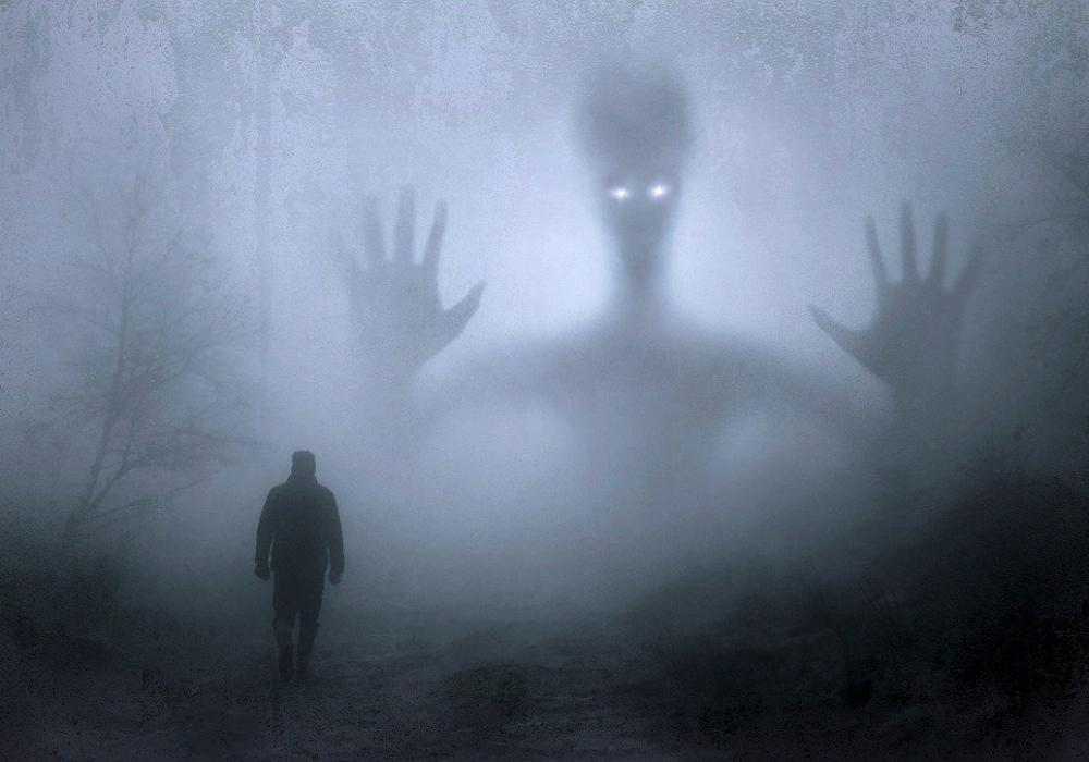 ghostly apparition